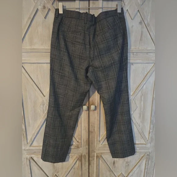 All Saints Bennett cropped plaid Men's Dress Pants - Picture 5 of 9